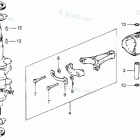 BF100Z LA PISTON & CRANKSHAFT