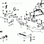 BF100B LA Shift Shaft + Carrying Handle + Cover Lock Lever