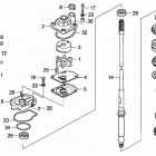 BF200AK0 LA Водяная помпа + Вертикальный вал