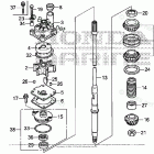 BF150AK0 LA Water Pump + Vertical Shaft