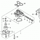 BF25D6 SHA Масляный насос