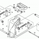 BF20DK0 LHTA Кронштейн крепления транца