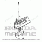 BF20DK3 SHA Gear Case Assy.