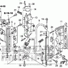 BF250A LA Fuel Pipe + Injector