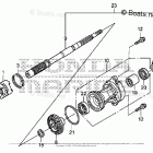 BF9.9DK0 SHA Propeller Shaft + Propeller
