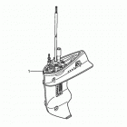 BF20DK0 SHA Картер коробки передач в сборе (нога)