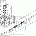 BF40DK4 LHA FUEL TANK