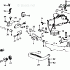 BF100D SA Shift Shaft + Carrying Handle + Cover Lock Lever