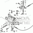 BF150AK2 XCS Front Cover Bracket + Front Lock