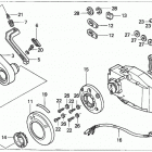 BF50AK0 LRTA ДУ одиночного типа, установка заподлицо справа