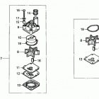 BF115A4 XCA Водяной насос, комплект крыльчатки