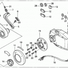 BF115A4 XCA ДУ одиночного типа, установка заподлицо справа