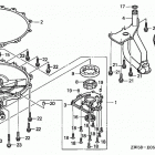BF115A4 XCA Масляный насос + Выпускная пруба