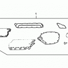 BF115A4 XCA Прокладки комплект (блок цилиндров и головка)