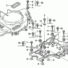 BF115A4 XCA Крышка ремня ГРМ