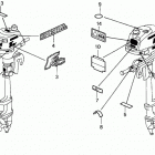 BF2D6 SHA Наклейки предупреждения