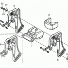 BF2D6 SHA Поворотный кронштейн,рычаг рулевого управления