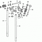 BF90A6 JHTA Распределительный вал и клапана