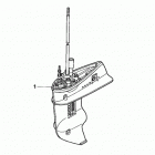 BF20D6 SHA Картер коробки передач в сборе (нога)