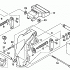 BFP8D5 LHTA Кронштейн крепления транца
