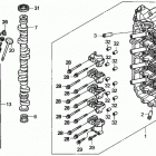 BF115A4 XCA Распред. вал + Головка блока цилиндров