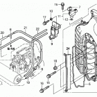 BF200A5 LA Впускной коллектор