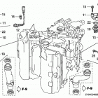 BF200A5 LA Exhaust Manifold + Thermostat