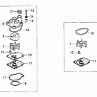 BF200A5 LA Водяной насос, комплект крыльчатки