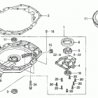 BF200A5 LA Oil Pump + Flywheel
