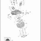 FLTRXSE 1TC6 CVO ROAD GLIDE (2025) CYLINDERS, HEADS AND VALVES