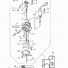 Mini DS 50 2-strokes Carburetor 166a-06