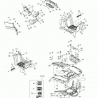 Outlander 400 Кузовные детали задние вид