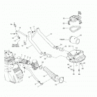 DS 650 Air intake system
