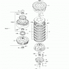 Traxter XL, 7571 Сцепление
