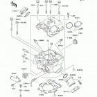 Prairie 400 4X4 (KVF400-A2) Cylinder head(-vf400ae515522)