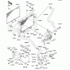 Prairie 400 4X4 (KVF400-A2) Radiator(vf400ae515523-)