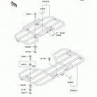 Prairie 400 4X4 (KVF400-A2) Багажник-кузов