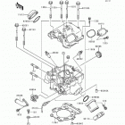 Prairie 400 (KVF400-B1) Cylinder head(-vf400ae520627)
