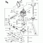 Prairie 400 (KVF400-B1) Carburetor(vf400ae520628-)