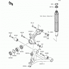 Prairie 400 (KVF400-B1) Подвеска