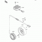 Prairie 400 4X4 (KVF400-A2) Генератор
