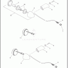 FXST 1BVJ SOFTAIL STANDARD (2023) TURN SIGNALS, REAR - FLFBS, FLSB, FXBBS, FXFBS, FX...