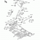 Prairie 400 4X4 (KVF400-A2) Рама