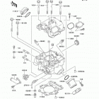 Prairie 400 4X4 (KVF400-A2) Cylinder head(vf400ae515523-)