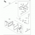 Bayou 220 (KLF220-A11) Optional parts(brake lamp)