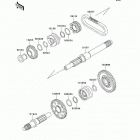 Prairie 400 4X4 (KVF400-A2) Трансмиссия