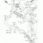Prairie 400 4X4 (KVF400-A2) Воздухозаборник
