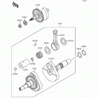 Prairie 400 (KVF400-B1) Коленвал