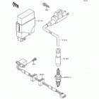 Prairie 400 (KVF400-B1) Система зажигания