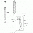 Prairie 400 4X4 (KVF400-A2) Амортизатор